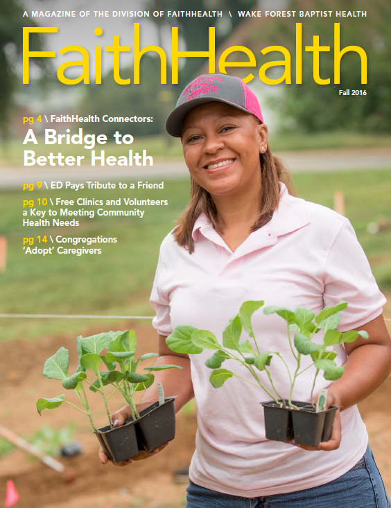 New issue: FaithHealth Magazine Fall 2016
