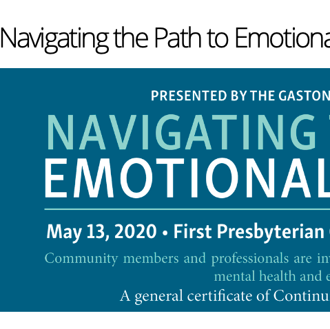 Gastonia seminar on mental health/emotional wellness, May 13