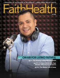 FaithHealth magazine cover
