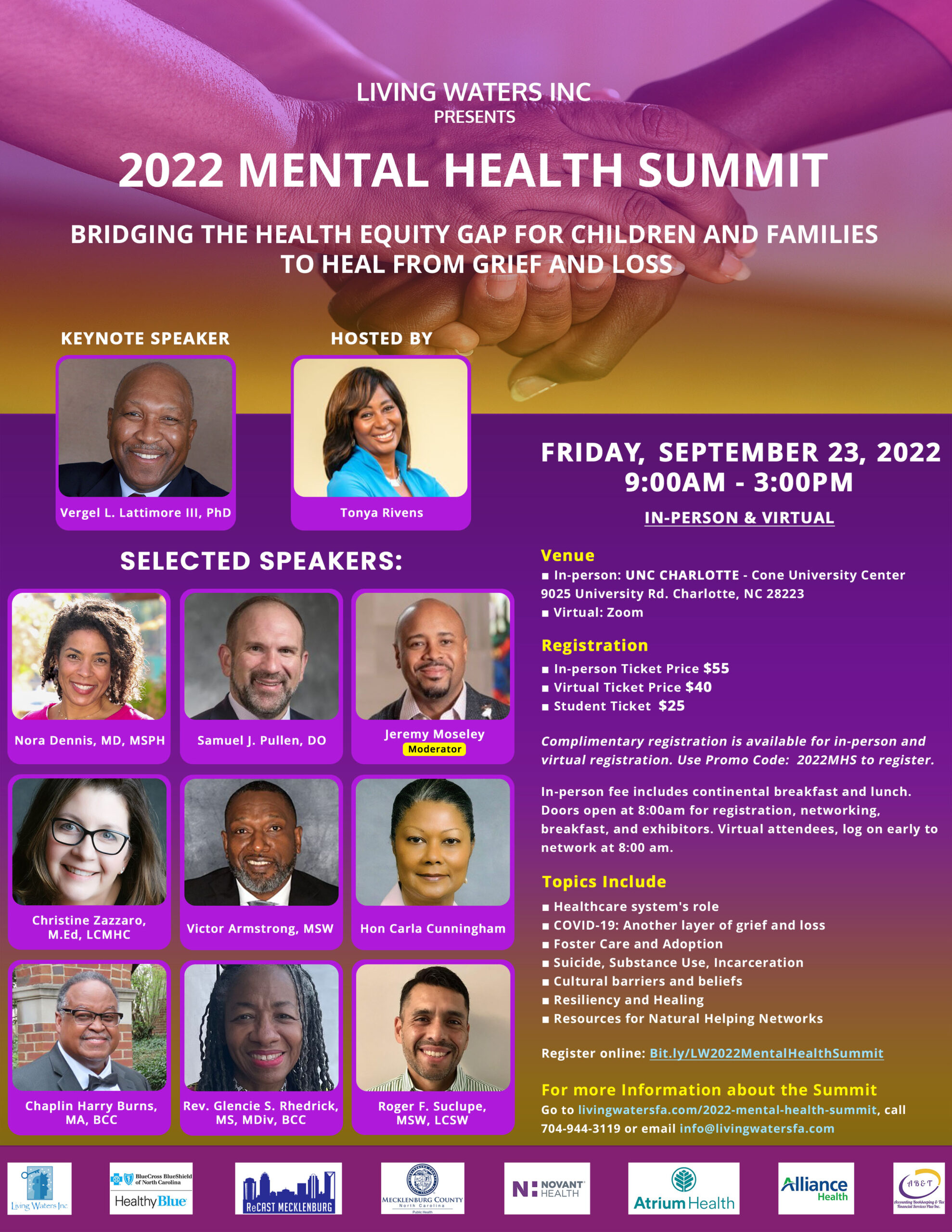 2022 Mental Health Summit — September 23 FaithHealth